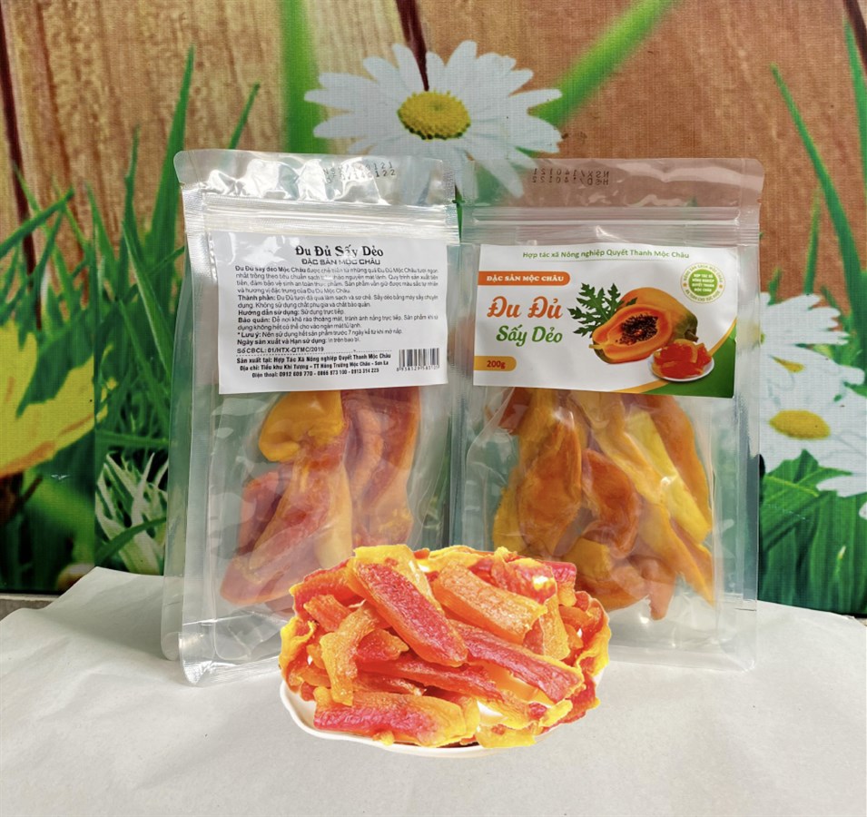 Đu đủ sấy dẻo 